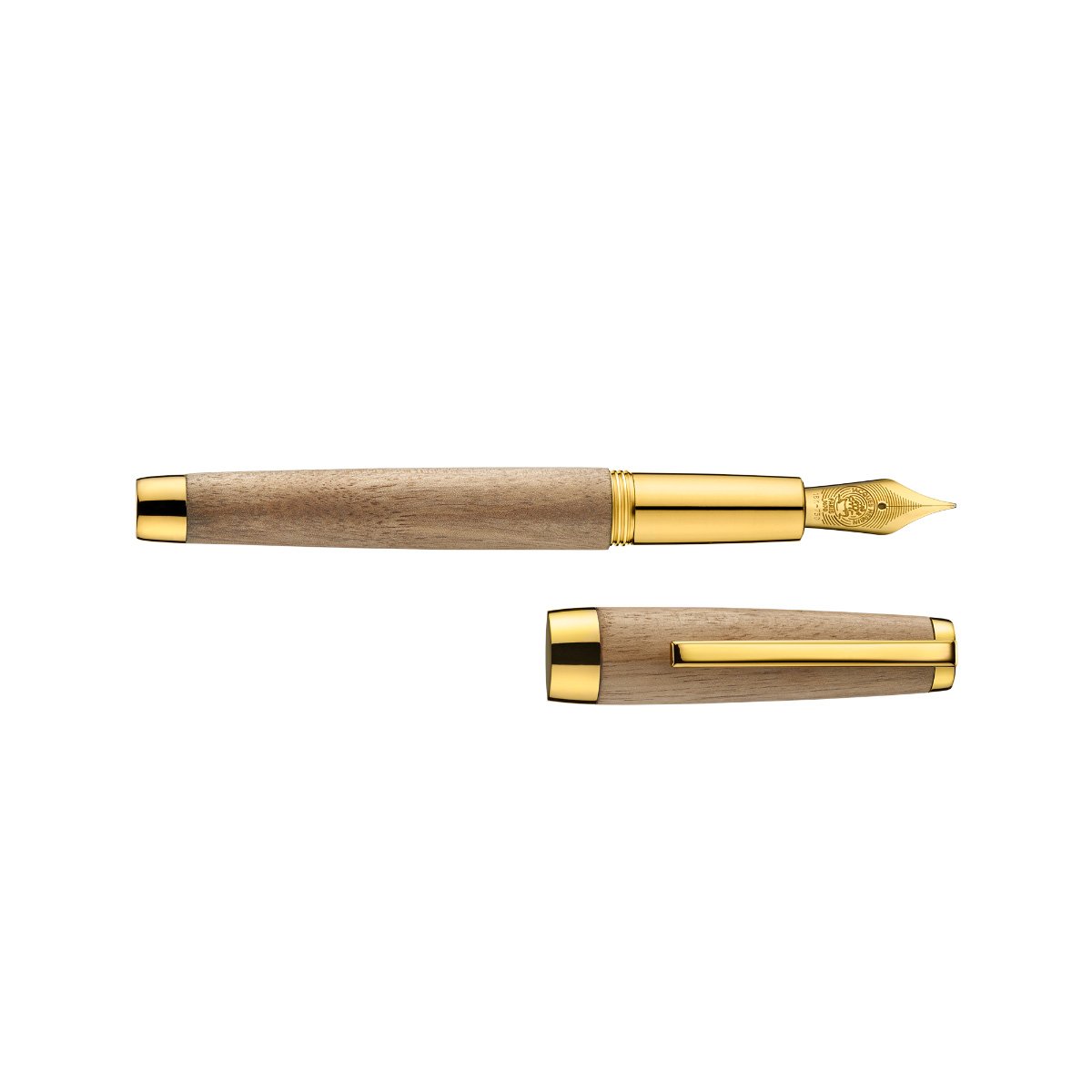 Jacques Herbin Caravelle Walnut GT Fountain pen - Rollerball